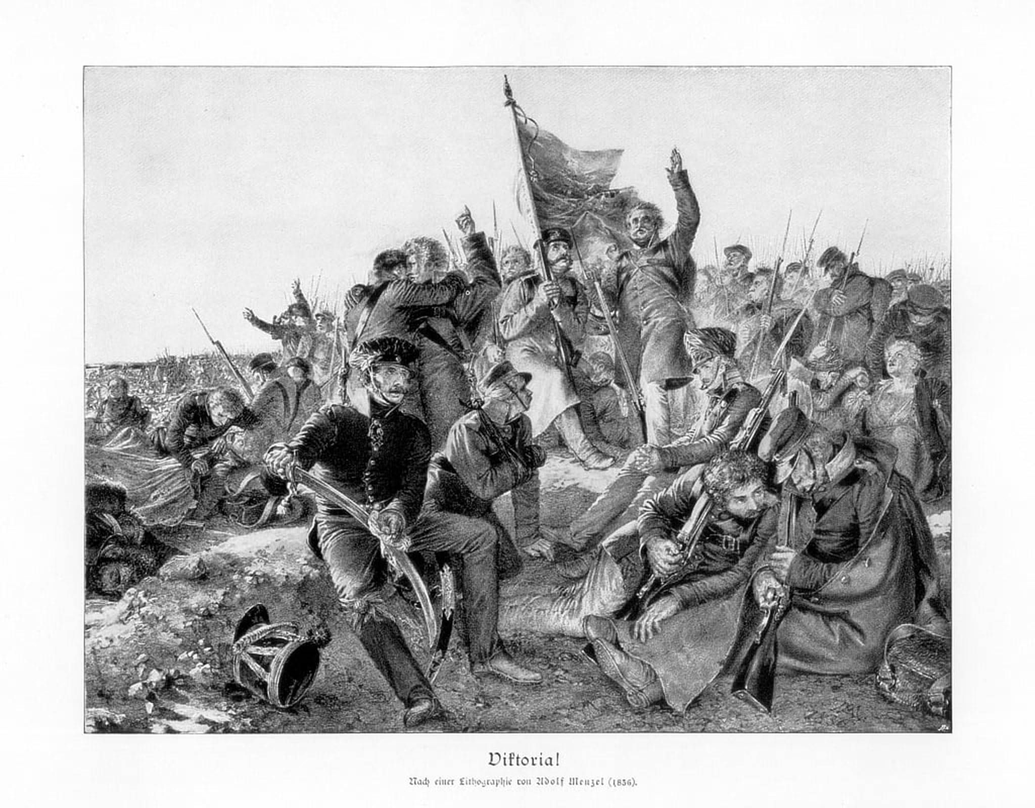 SERENDIPITP Aesthetic Poster Photo Wall Print Retro Picture by Adolph Menzel Modern Wall Artwork for Home Decor 60x90cm