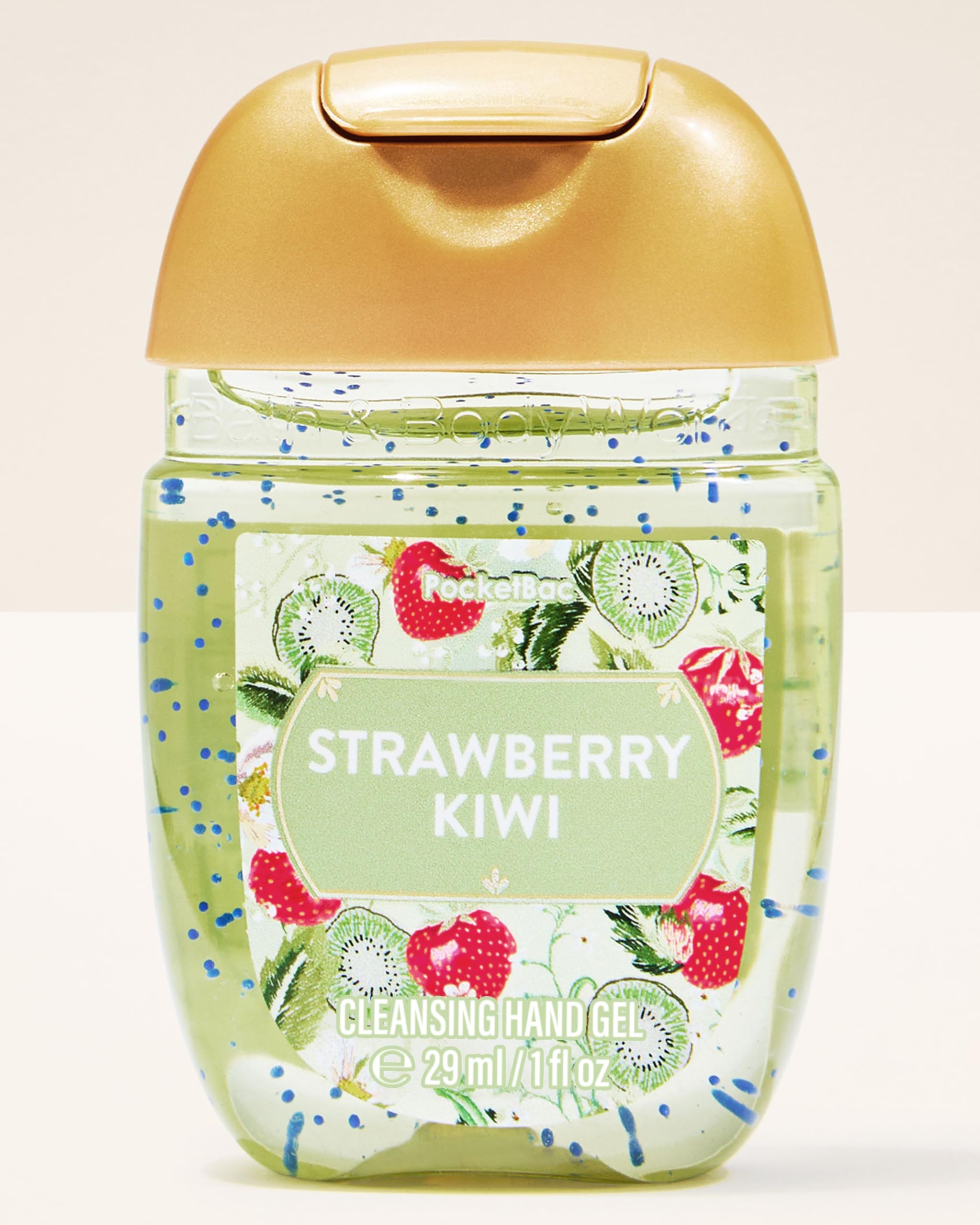 Bath & Body Works Strawberry Kiwi PocketBac Cleansing Hand Gel | Hand Sanitizer | Travel size santizer | Daily use sanitizing hand gel - skin friendly | 29ml / 1 Fl oz-image-9