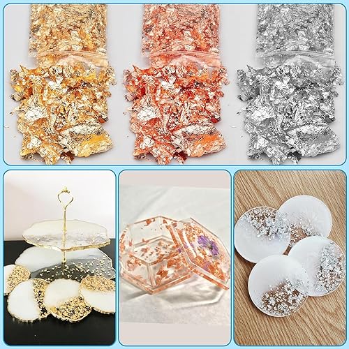 Miniatura 7 de Resina epoxi  Kit de resina de revestimiento de cristal transparente de 2 galones, resina de fundición de 2 partes para arte, manualidades,