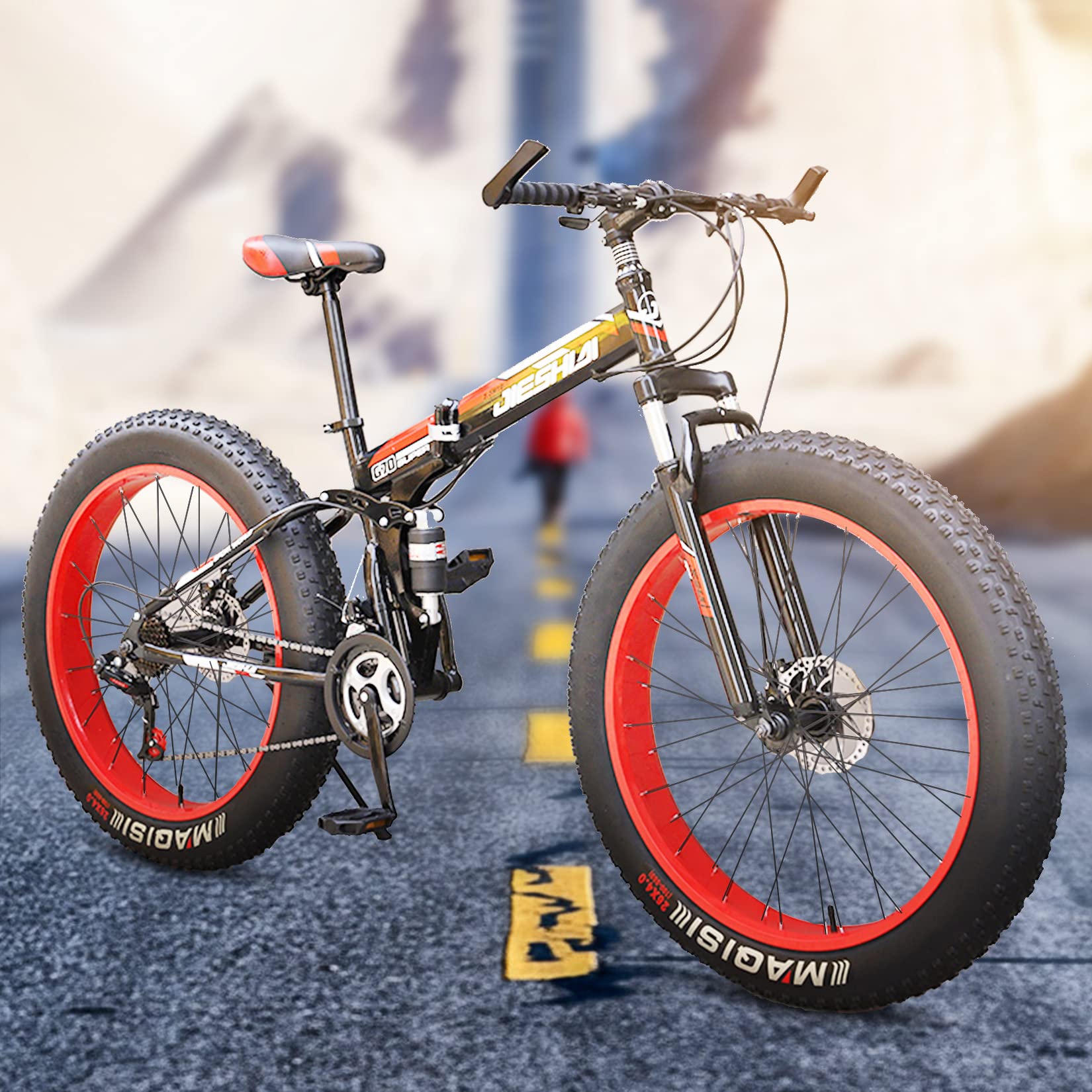 引き取り可/福岡市博多区】ファットバイク 自転車 20インチ ディスク