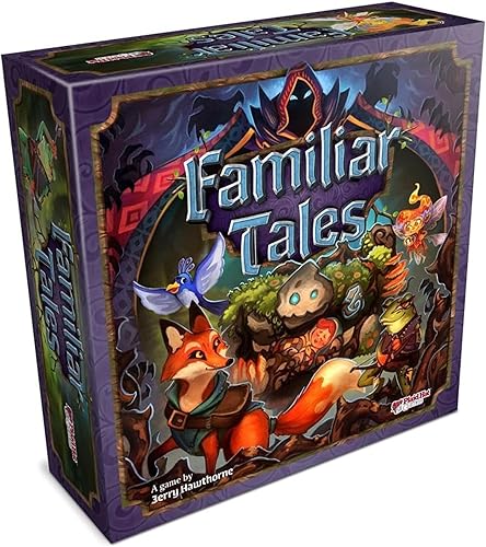 Familiar Tales - Juego de mesa Cooperative Deck-Building Fantasy Adventure! Juego de estrategia para niños y adultos, a partir de 8 años, 1-4