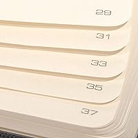 Vista 5 de Sigel CO161 Notebook CONCEPTUM®, negro, Tapa dura, cuadrado, aprox. A5, cierre magnético, con numerosas características