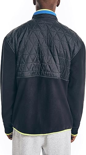 Miniatura 3 de Nautica Chaqueta de cuello alto falso con cremallera completa para hombre