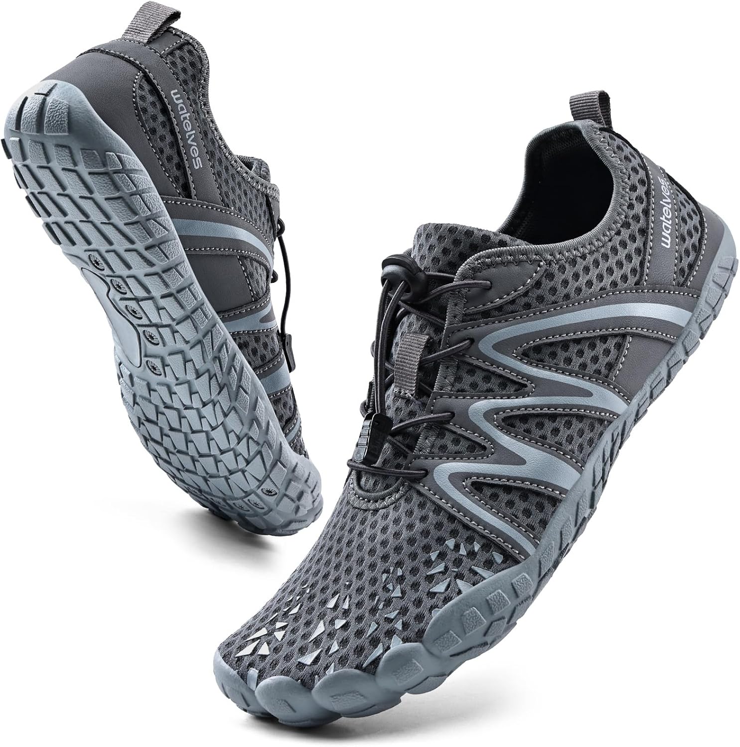 Water Shoes for Men Barefoot Quick-Dry Aqua Sock Outdoor Athletic Sport Shoes for Kayaking, Boating, Hiking, Surfing, Walking - Image 2