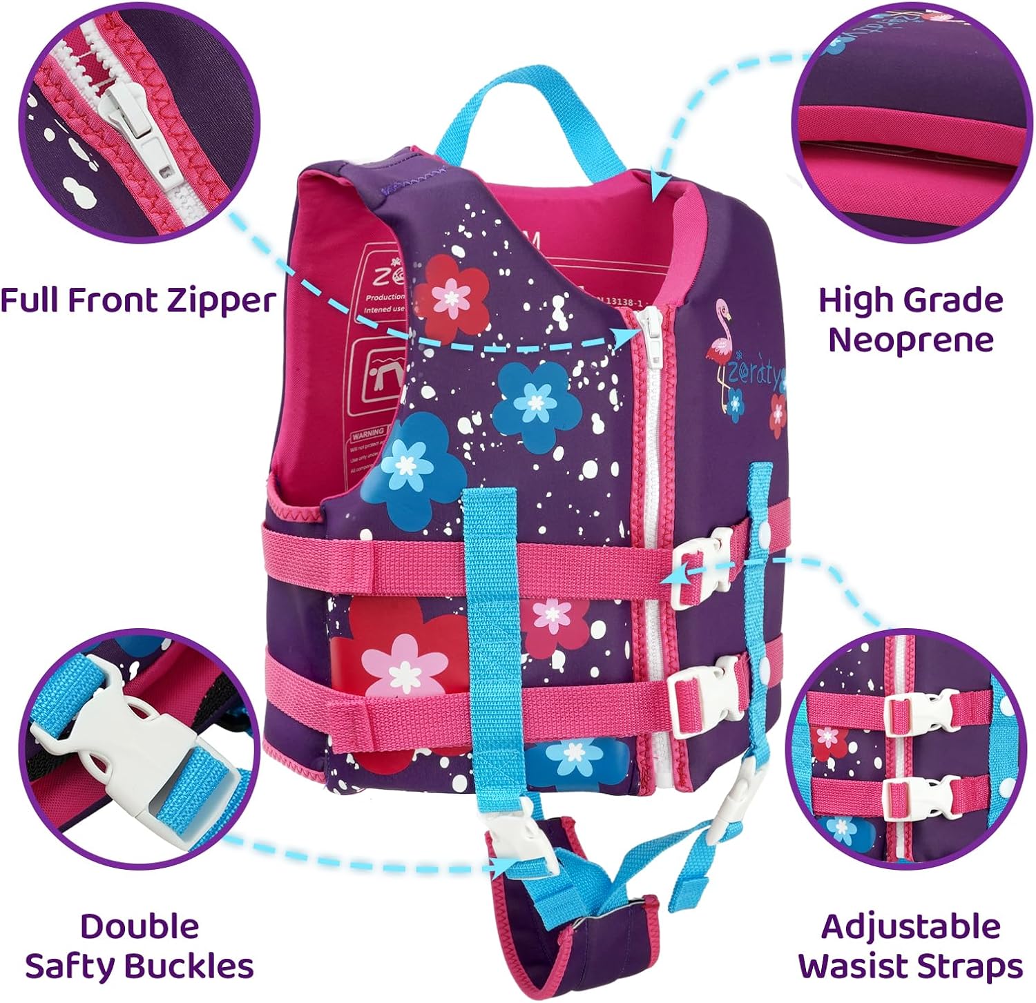 Toddler Swim Vest and Life Jackets for Kids