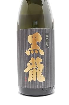Amazon.co.jp: 黒龍(こくりゅう) 大吟醸 1.8L 箱つき : 食品