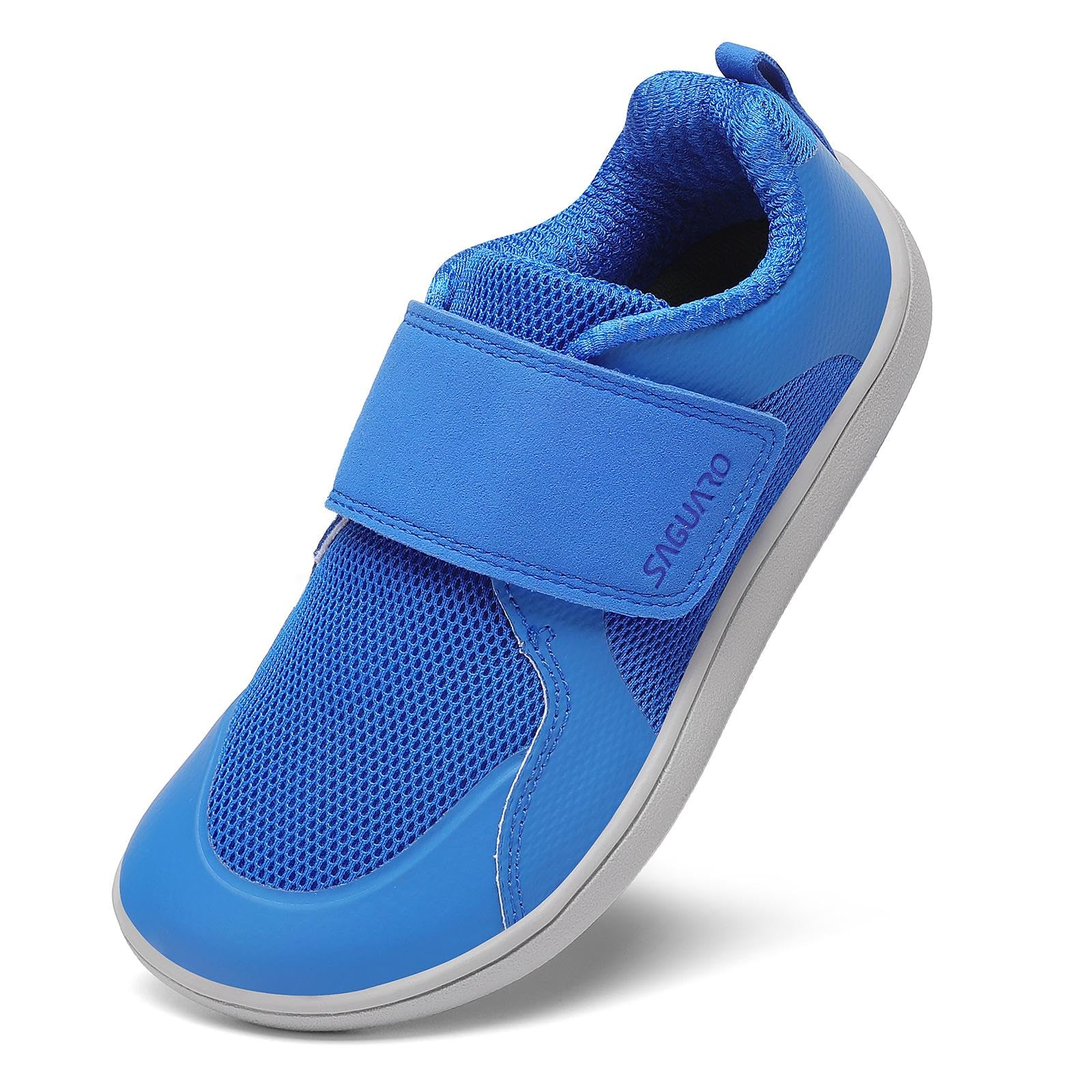 SAGUARO Zapatillas Barefoot Sneakers para Niños Transpirables Ligeras Flexibles para Exterior Interior, 26-36 EU