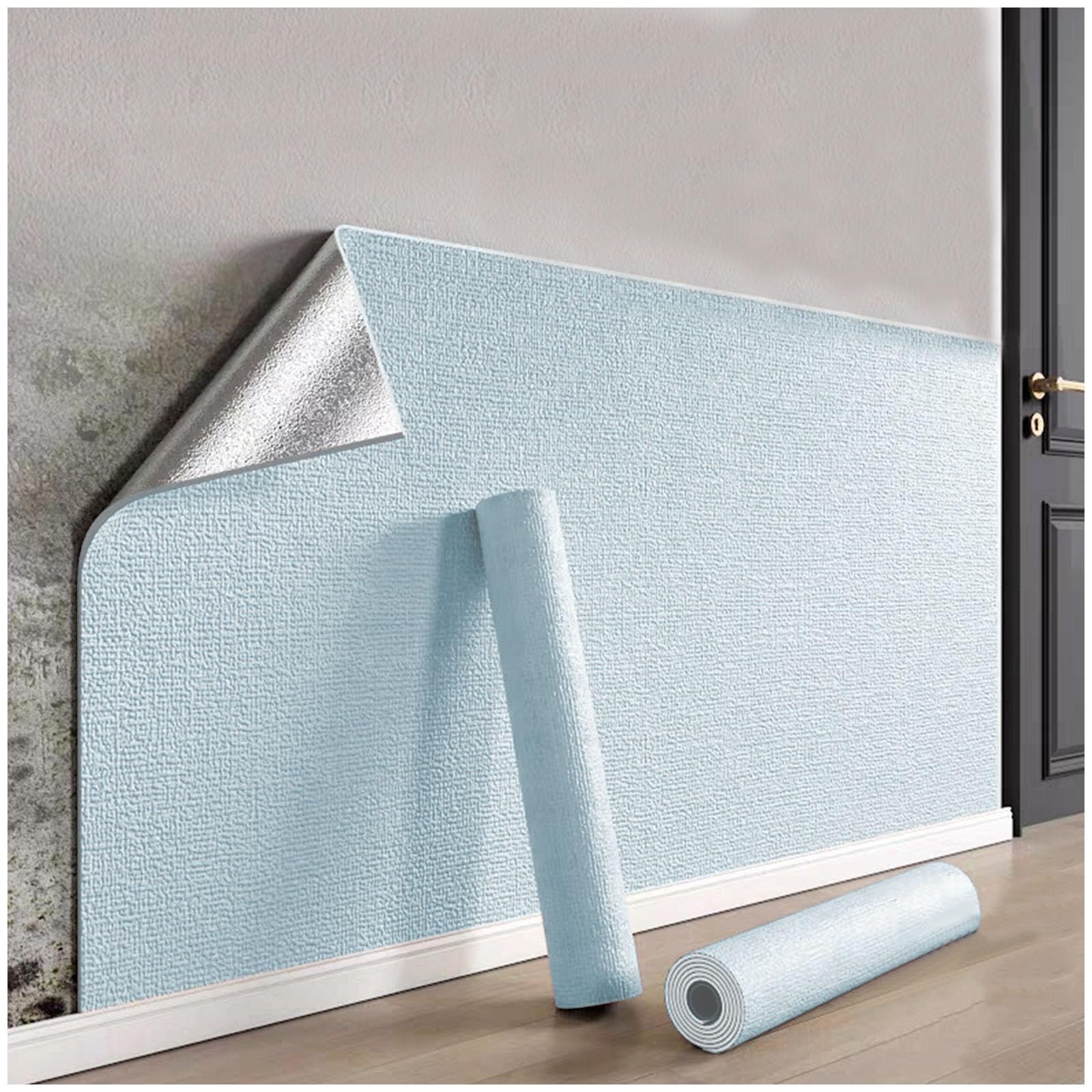 Isolant thermique mural adhésif mince 3mm résistant humidité eau