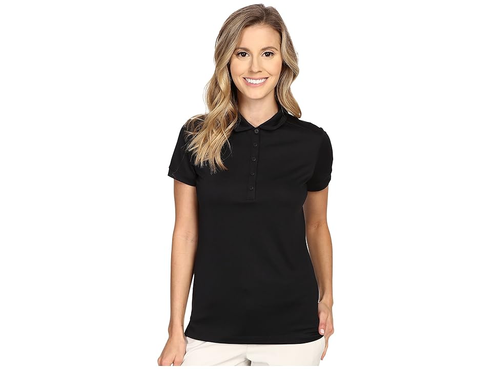 

Nike Golf Victory Solid Polo (Black/White) Women's Short Sleeve Pullover