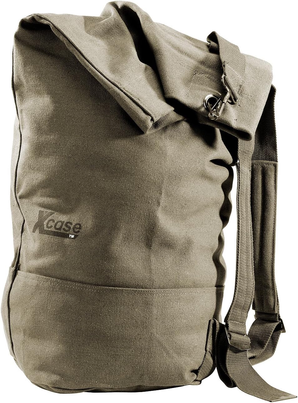 Xcase Duffle Rucksack, Canvas Duffle Bag, 50 Litres, 28 x 25 x 80 cm