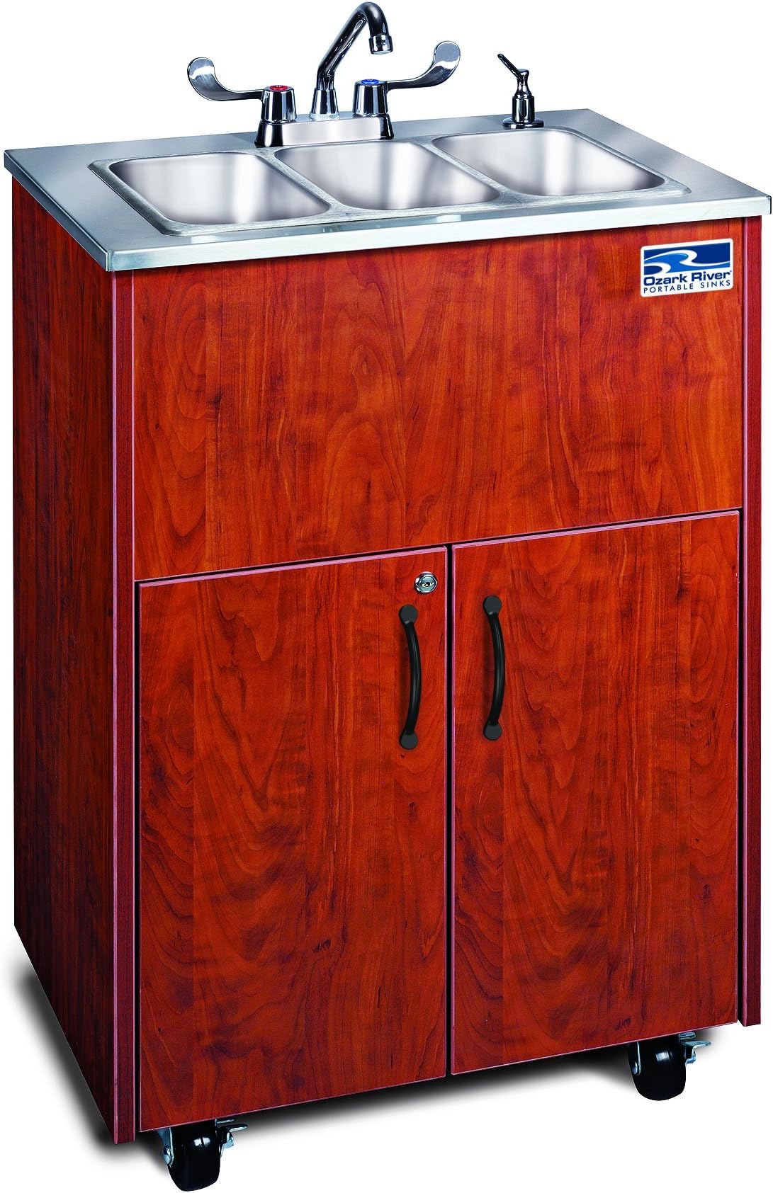Ozark River Portable Sinks ADSTC-SS-SS3N Premier 3 Portable Hand washing station