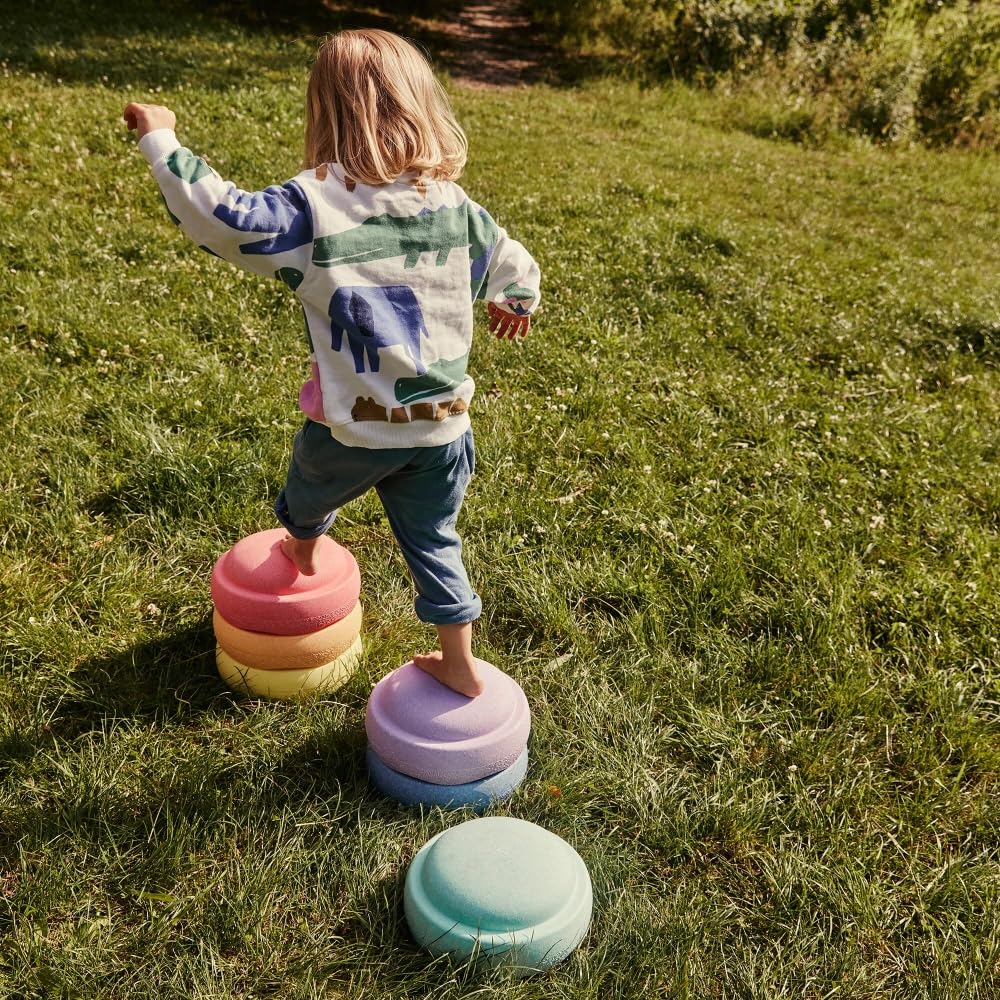 pedalo Stapelstein® Original Rainbow Pastel