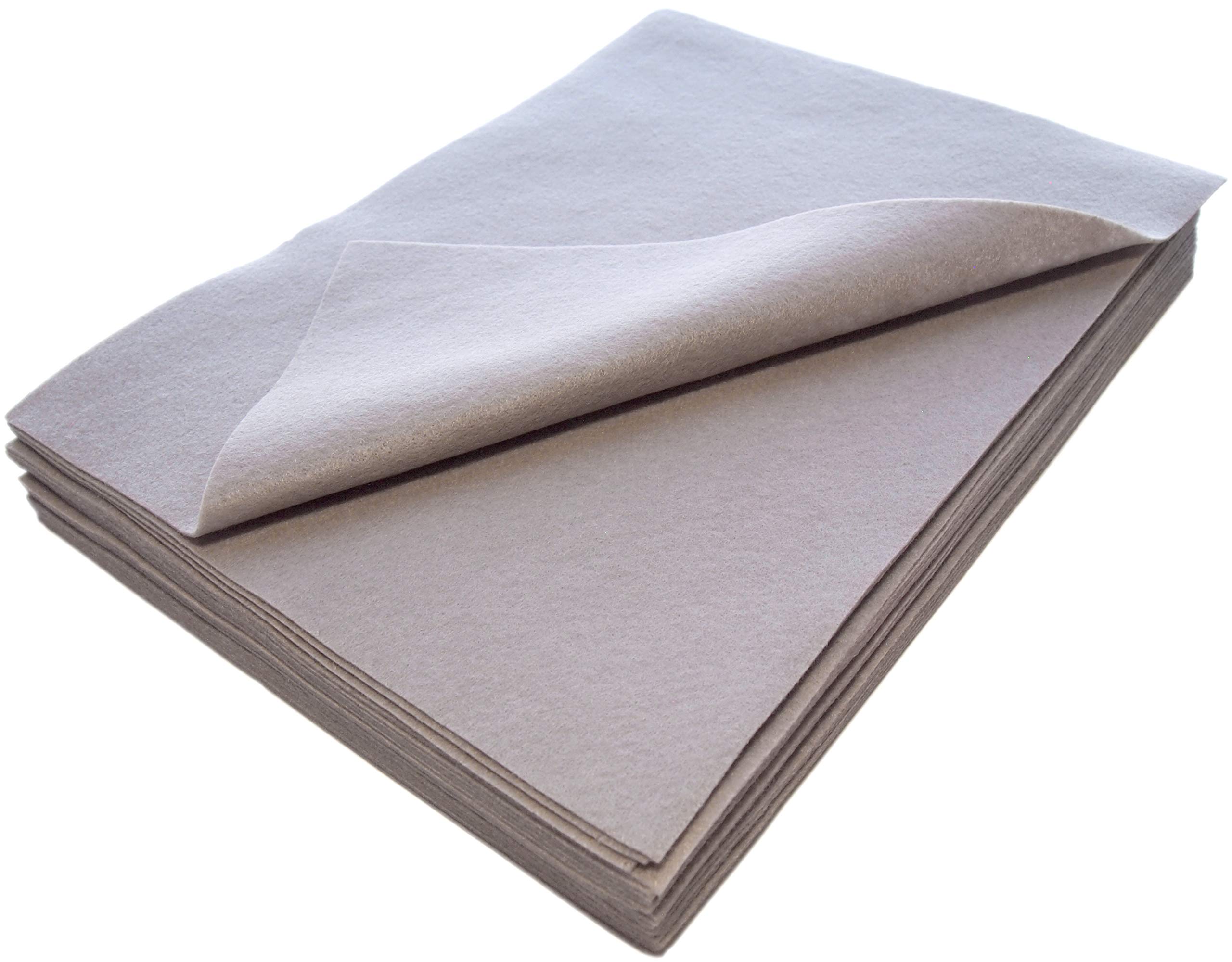 Playfully Ever After 9x12 inch Acrylic Felt 20 Sheet Pack (Gray)