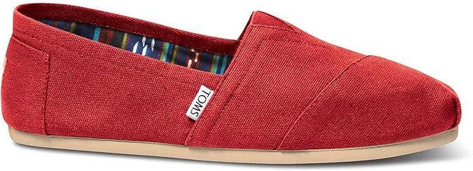 toms red canvas