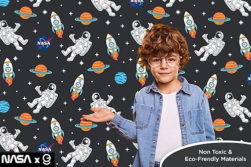 Miniatura 7 de EGD Papel tapiz de astronautas y planetas, papel tapiz de la NASA, decoración de habitación de niños, papel tapiz para diseño de interiores,