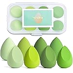 COSTICA Makeup Sponge Set Blender, Beauty Sponge Makeup Blender Flawless for Liquid - Multi Colored 8 pcs Exquisite Packeged