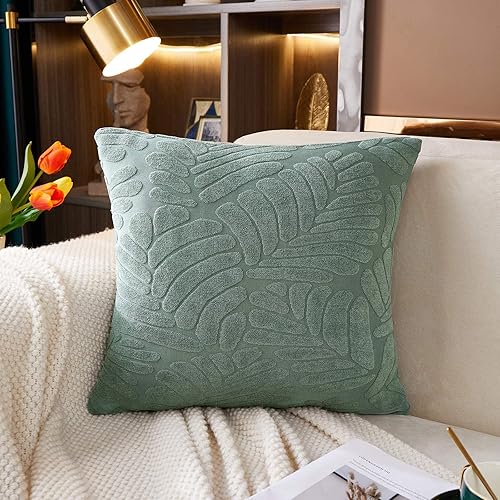 Miniatura 1 de Fundas de almohada universales resistentes al desgaste para sofá, 1 funda de almohada elástica, funda de cojín cuadrada sólida de repuesto, 18 x 18