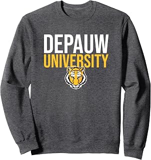 DePauw University Tigers Stacked Sweatshirt