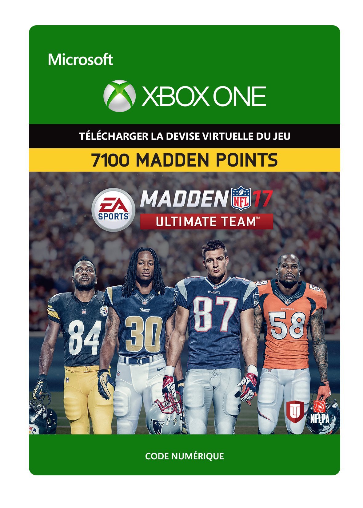Madden Points 7100 pack de points MUT Xbox One pour recruter des joueurs d'élite - 2