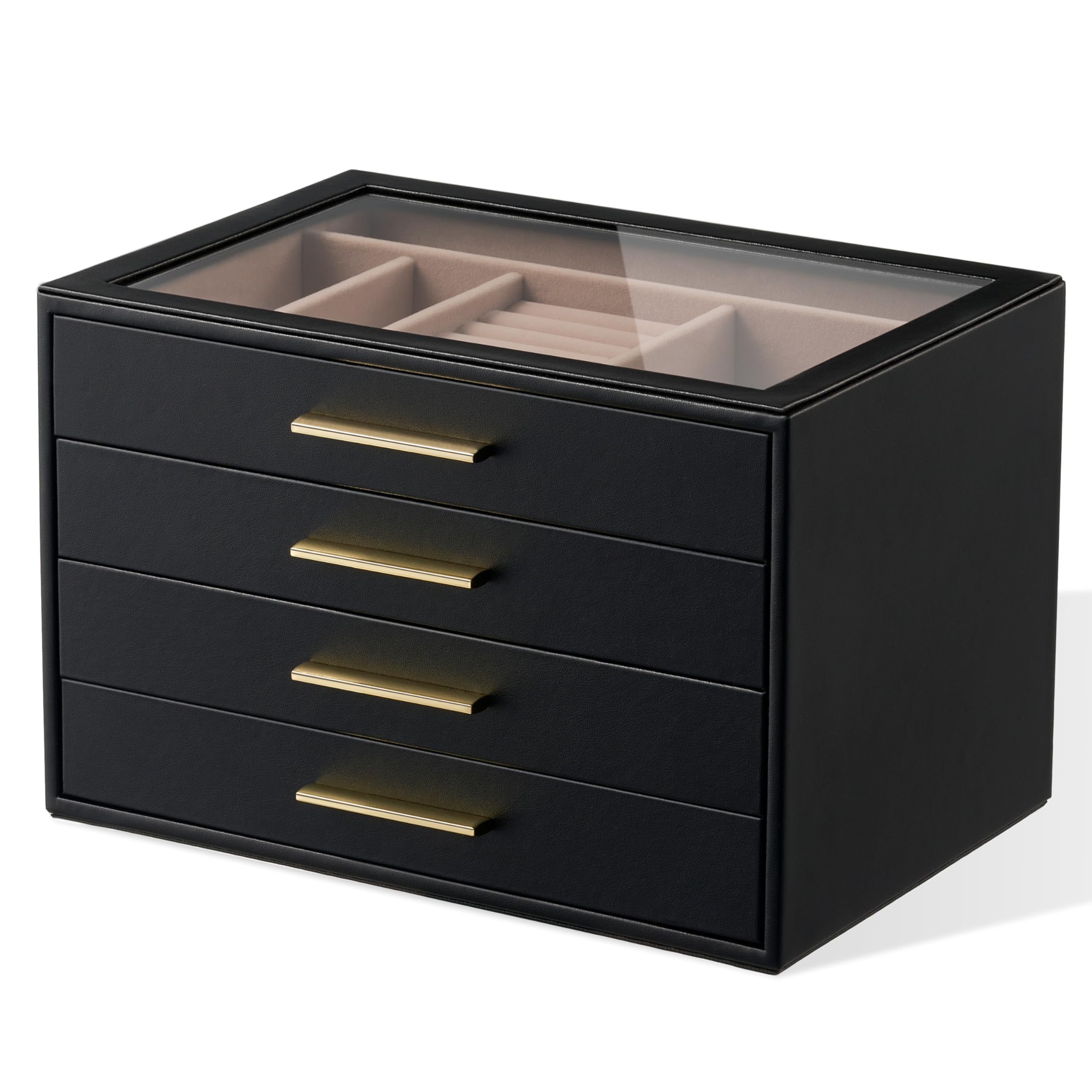 pickpiff 4-Layer Jewelry Box