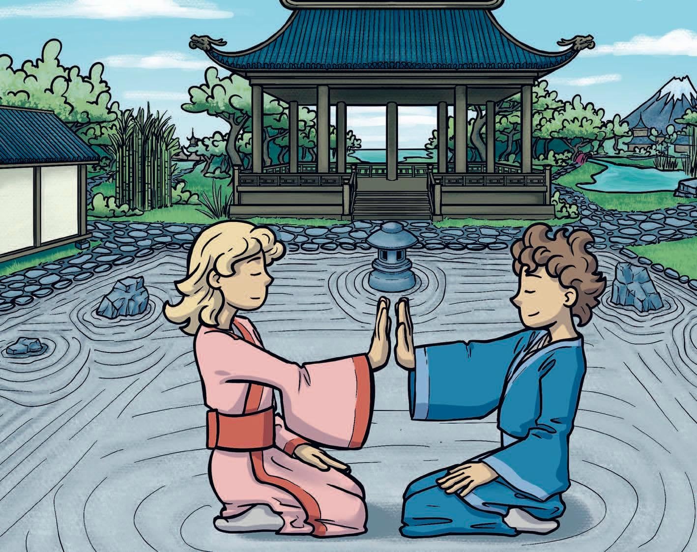 Lily & Tom - Der kleine Samurai findet seine Mitte: Meditation und Selbstregulation für Kinder
