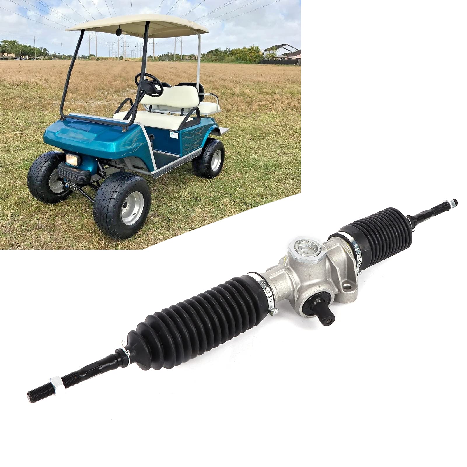 Conjunto de caja de engranajes de dirección Club Car Precedent, conjunto de caja de engranajes de dirección Club Car 102288601 STR ‑ 028 6824 Reemplazo para Precedent 2004 Up