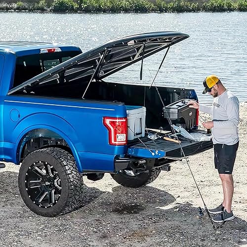 Miniatura 7 de Vepagoo C1620652 Soporte de elevación de choque de 23 pulgadas, 50 libras222 N por soporte de amortiguador de gas para cubierta de caja de