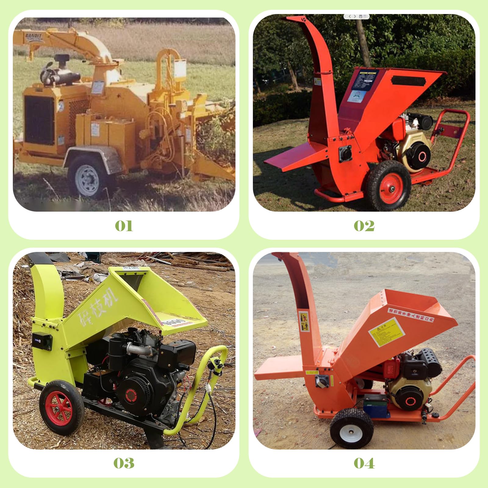 Amazon.com : Rogugeroty 942-0544 742-0653 Shredder Chipper Blade