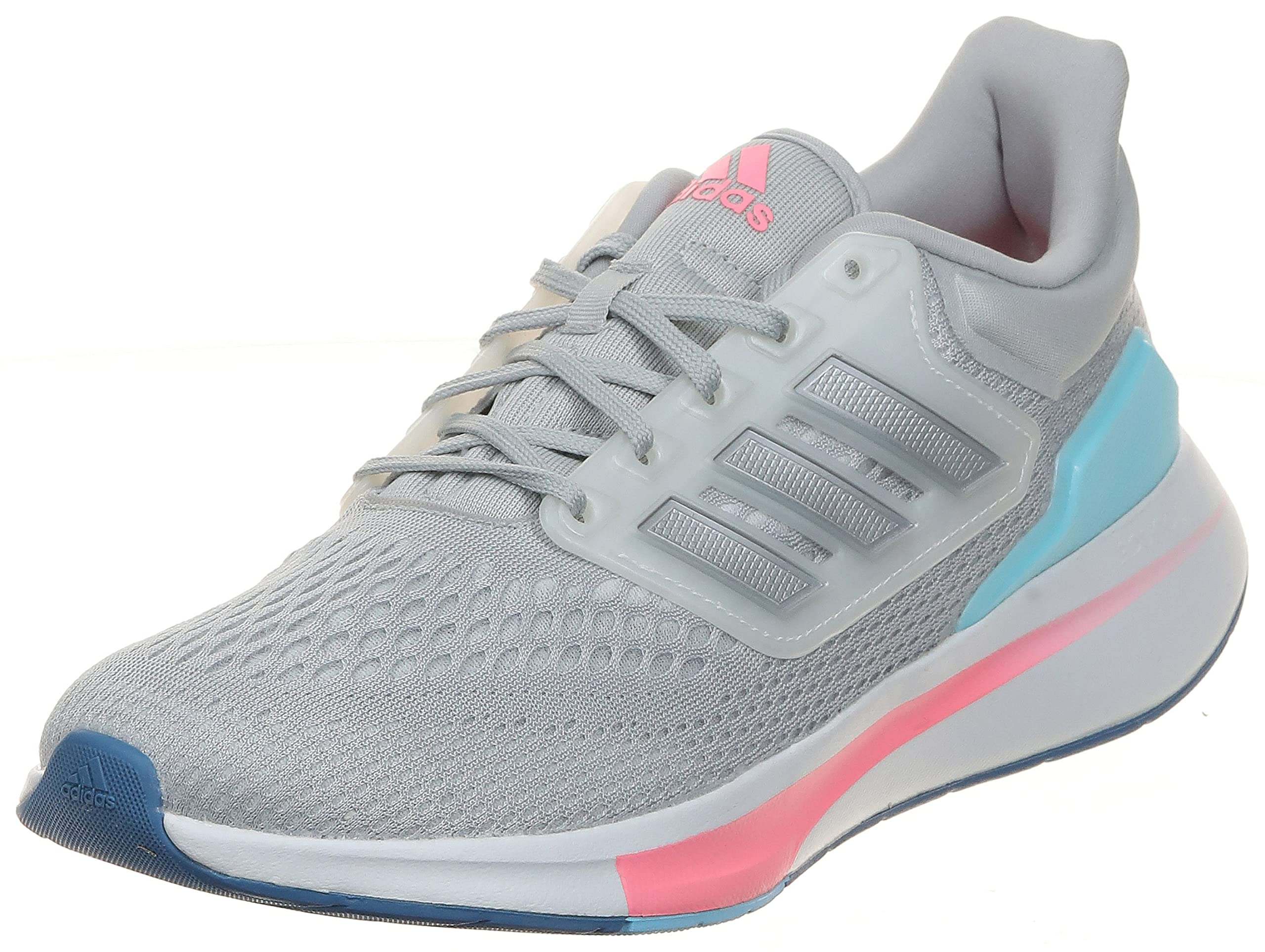 Adidas Womens Grey Two/Matte Silver/Bliss Blue Eq21 Run Running Shoes - 6- UK (Gw6720-6-) (B09N3M9VZL) Amazon Price History, Amazon Price Tracker