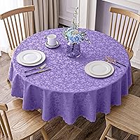 Vista 80 de Smiry Square Table Cloth, Waterproof Heavy Duty Vinyl Tablecloths, Wipeable Washable Table Cover for Kitchen and Dining Room (Baby Blue, 54" X 54")