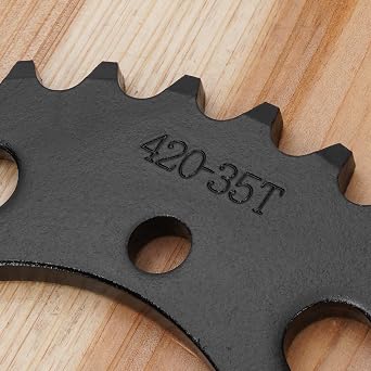 420 Chain Sprocket Rear Sprocket 35 Tooth 76mm