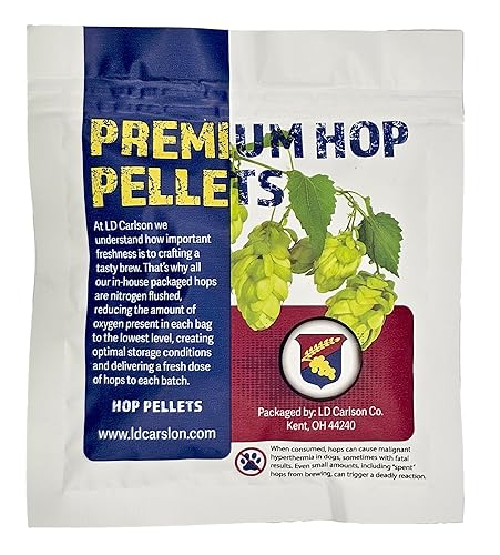 Miniatura 2 de Pellets de lúpulo importados para la fabricación de cerveza casera (alemán - Mandarina Bavaria)