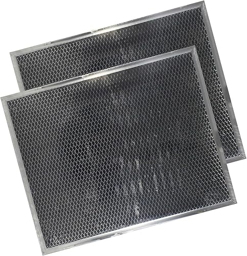Miniatura 3 de Filtro de repuesto para campana extractora GE para GE WB02X10707, filtros de carbón de carbón de campana extractora, 10-1316 pulgadas x 13-516