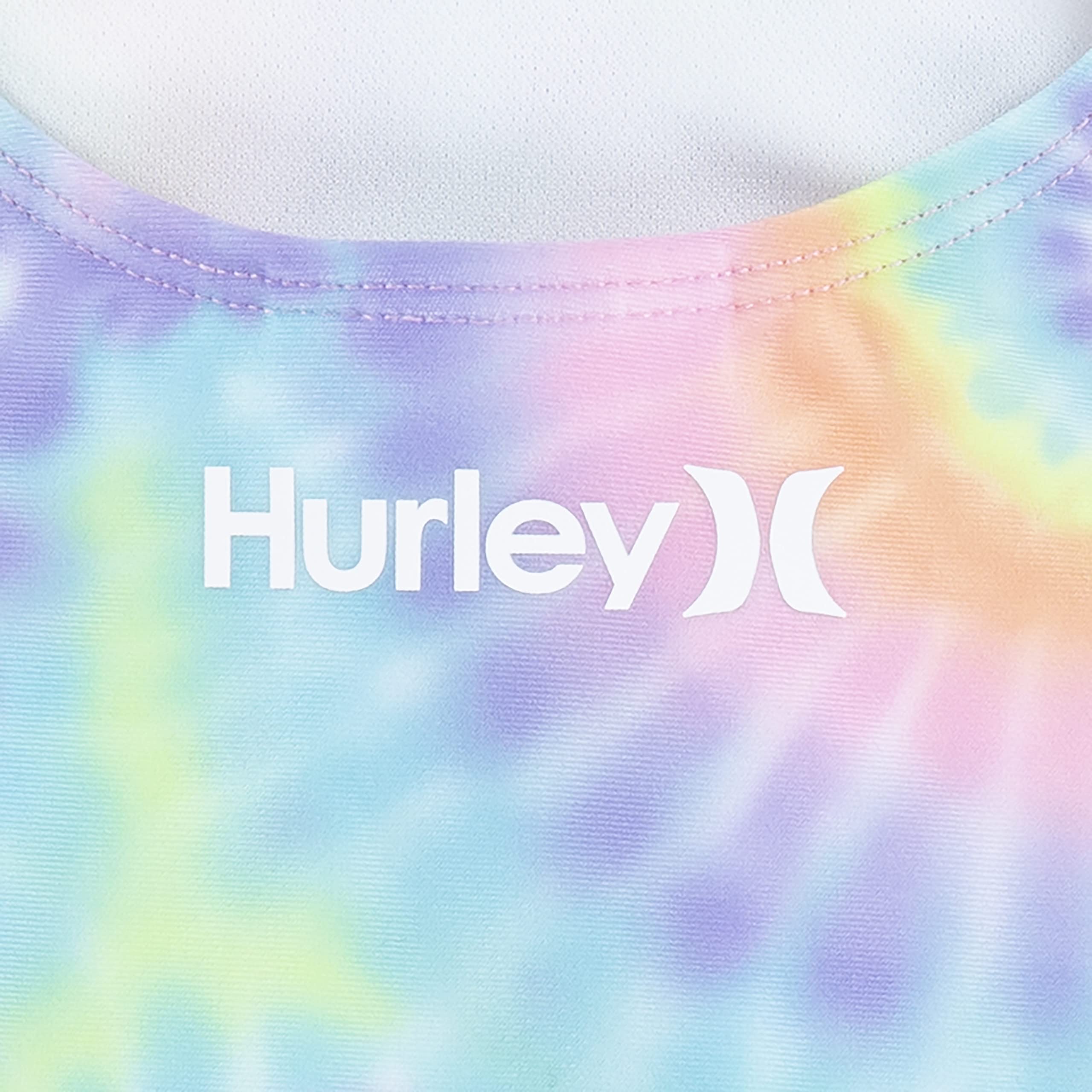 Hurley Hrlg Shoulder Tie 1pc Swimsuit One Piece Swimsuit Niñas (Pack de 1)