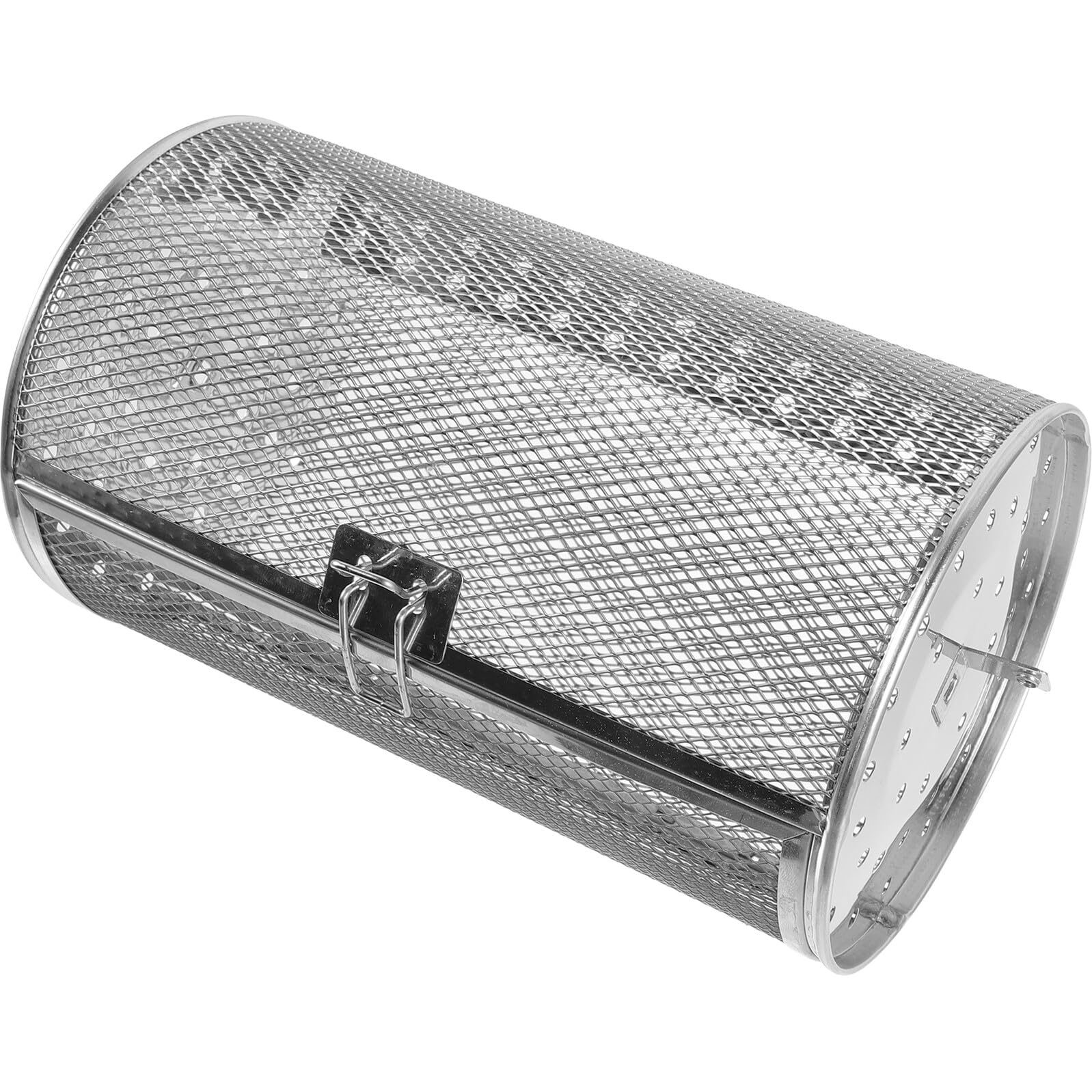 Panier de four en acier inoxydable argenté pour barbecue et friteuse