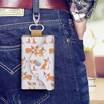 Amazon.co.jp: キーケース コーギー 犬柄 かわいい カードキー
