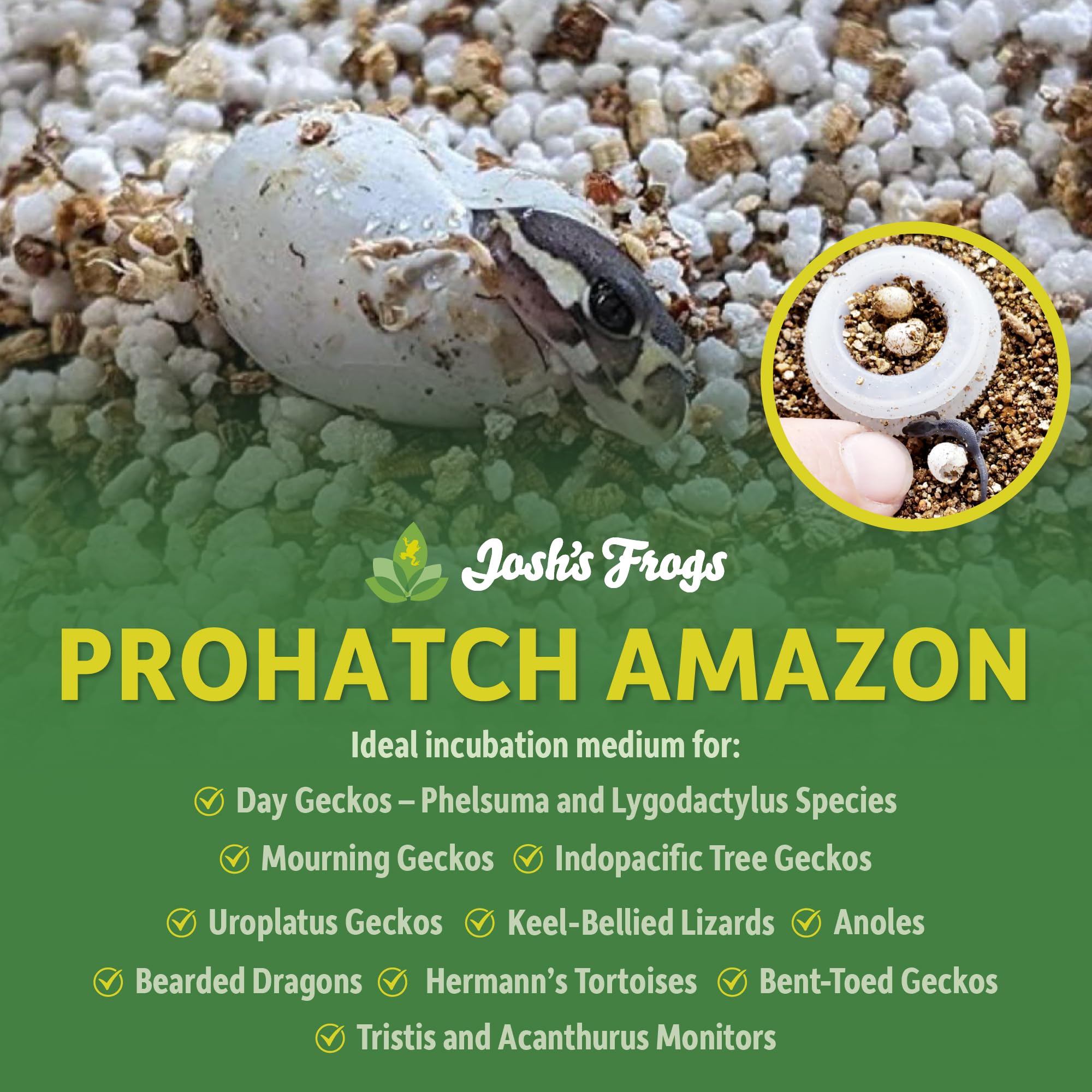 Josh's Frogs ProHatch Reptile Incubation Media (14