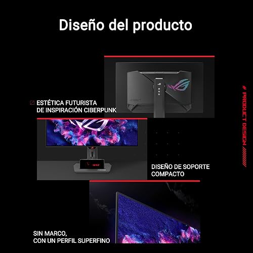 ASUS ROG Strix XG27AQDMG Gaming Monitor 27-inch 1440p Glossy WOLED, 240Hz, 0.03ms, Custom heatsink, Anti-Flicker, OLED Care, Uniform Brightness, G-SYNC Compatible, DisplayWidget Center - 7