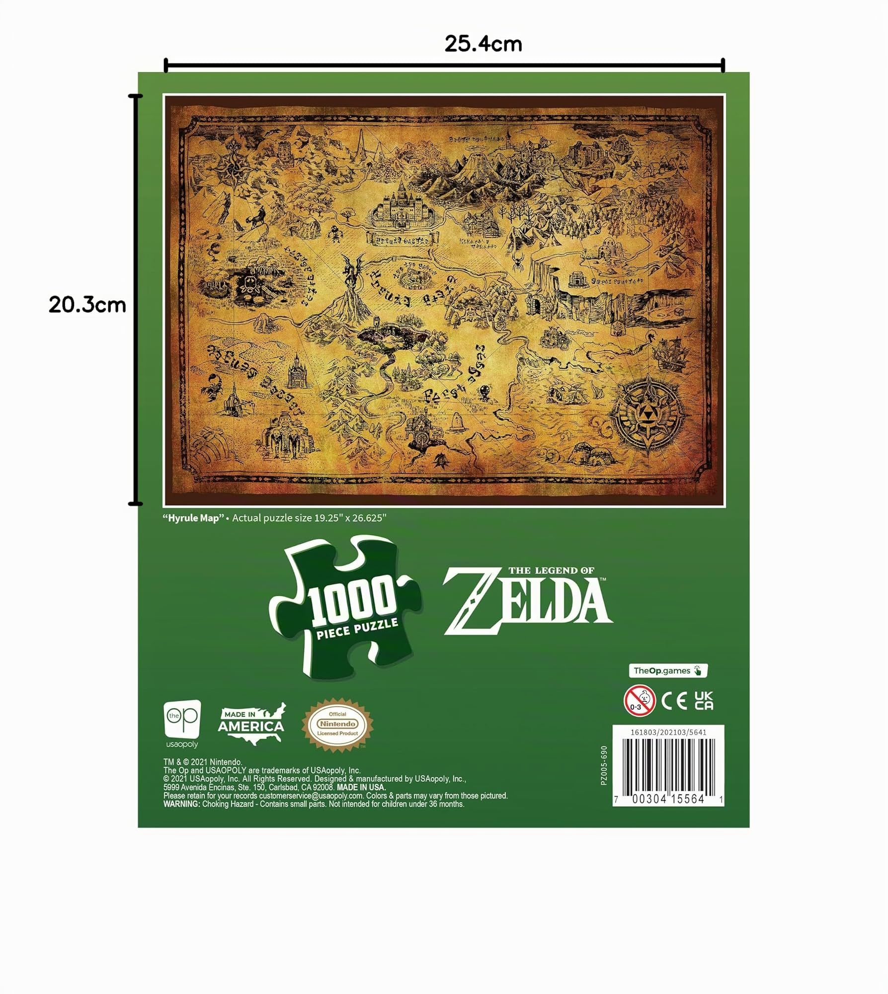 USAopoly PZ005-690 Zelda Puzzle