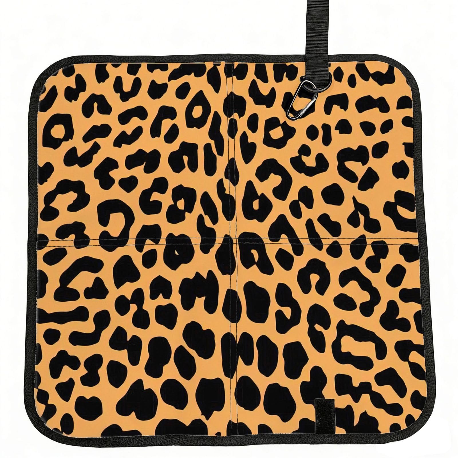 YGLHBDPBF Giraffe Print Print Camping seat cushion,Foldable Sitting Pads,Save Backpack Space for Hiking