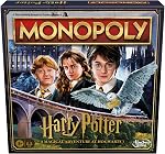 Monopoly Édition Harry Potter | Une aventure magique à Poudlard | Âges 8 et plus | 2 à 6 joueurs | Jeux familiaux | Cadeaux pour enfants et adultes (anglais)