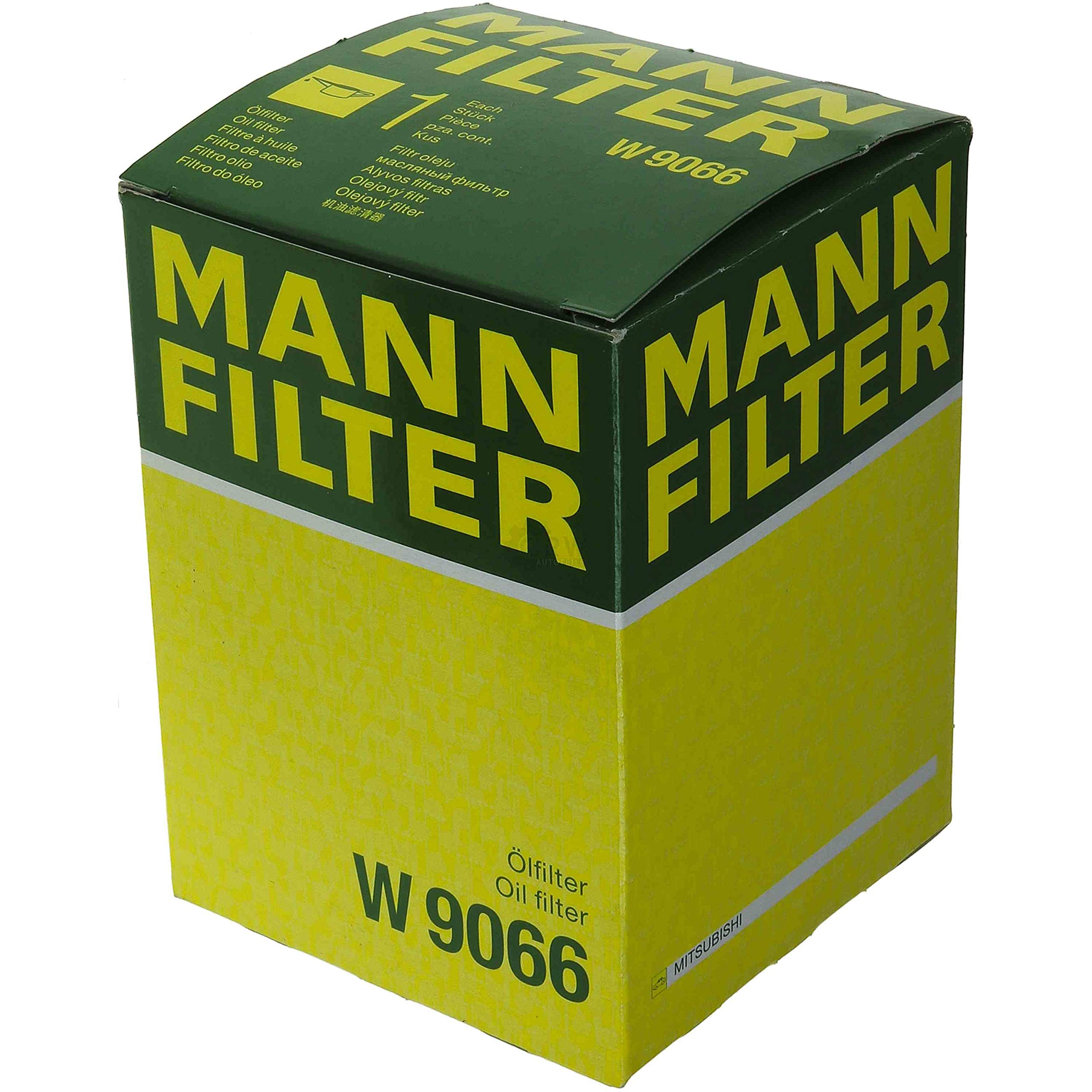 Paquete de inspección Kit de mantenimiento de filtros con filtro de aceite W 9066, filtro de aire C 24 011, tornillo de cierre