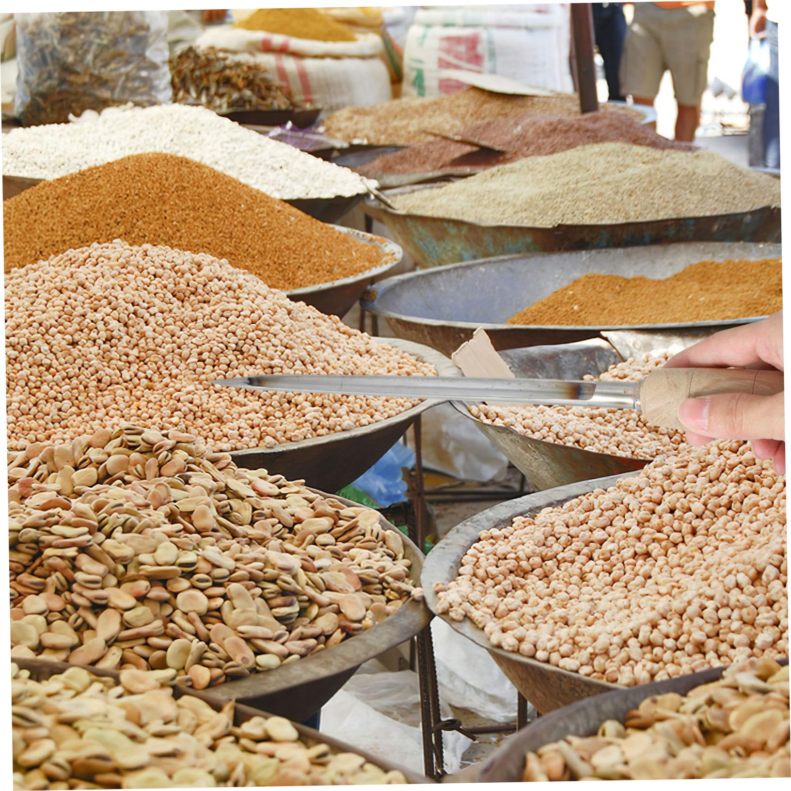 NAMOARLY Griculture Supply Soil Metal Grains Powder Sampling Tool Stainless Steel for