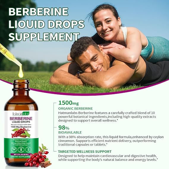 Berberine Liquid Drops Supplement