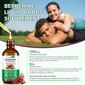 Berberine Liquid Drops Supplement