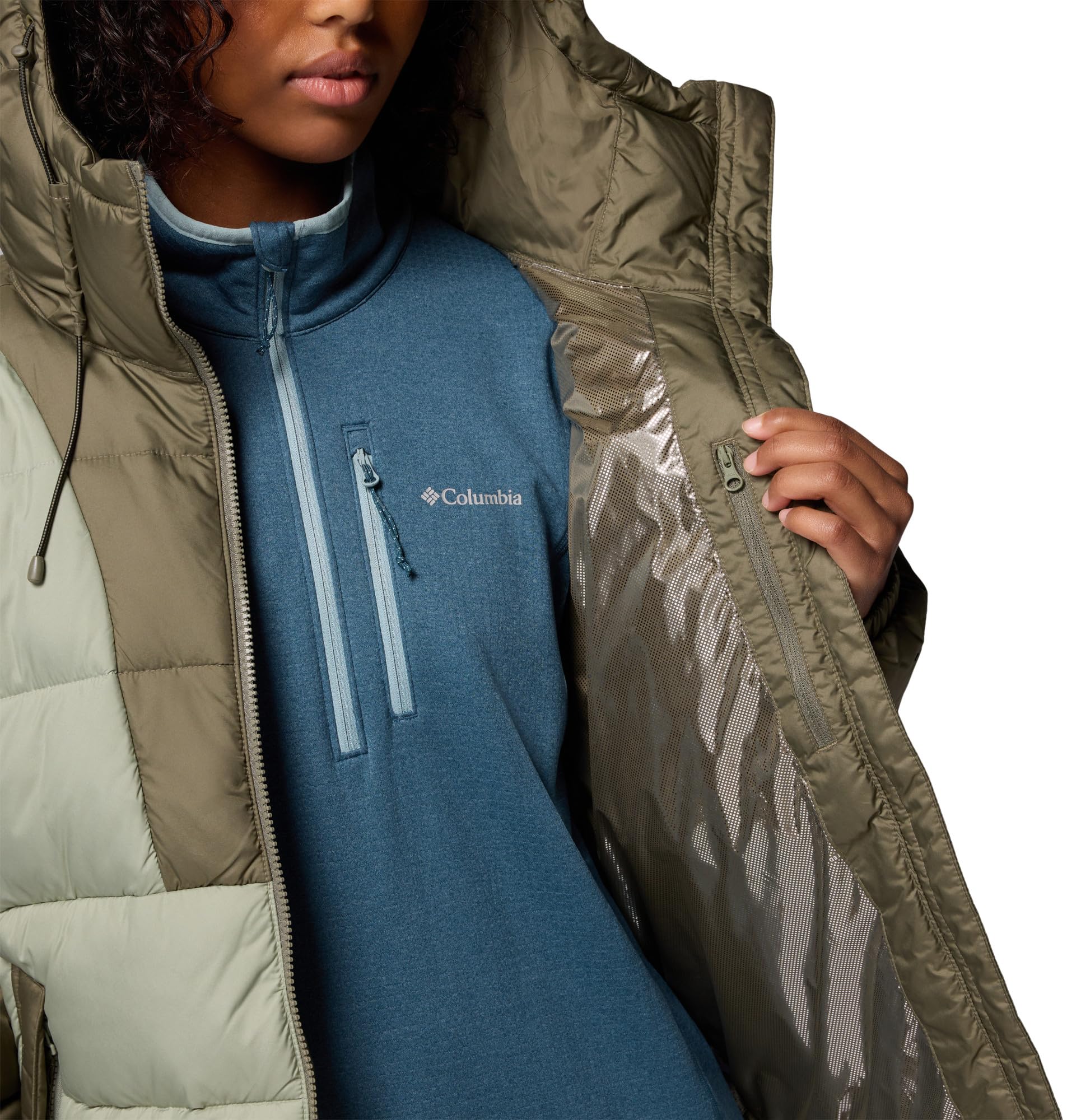 Columbia Damska kurtka puchowa z kapturem Pike Lake™ III (1 szt.)