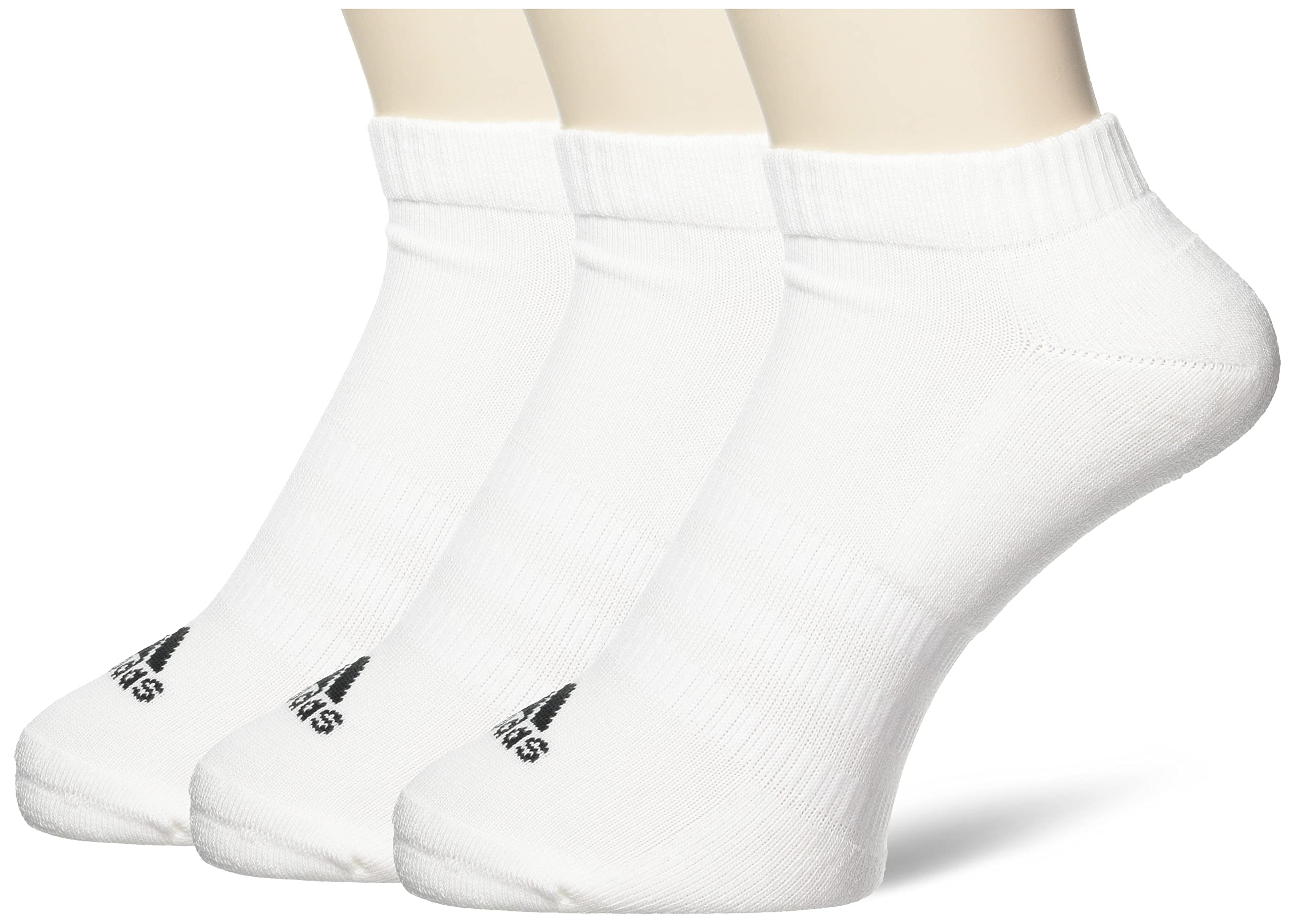 Unisex Cushioned Low-Cut Socks 3 Pairs
