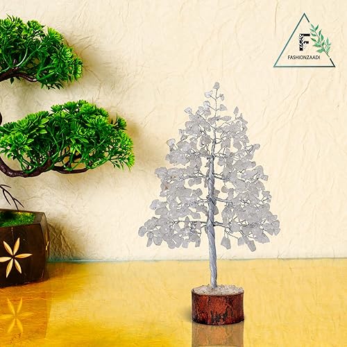 Miniatura 6 de Árbol del dinero FASHIONZAADI con piedras preciosas, bonsai hecho a mano para el equilibrio de los chakras, sanación o reiki, árbol espiritual para