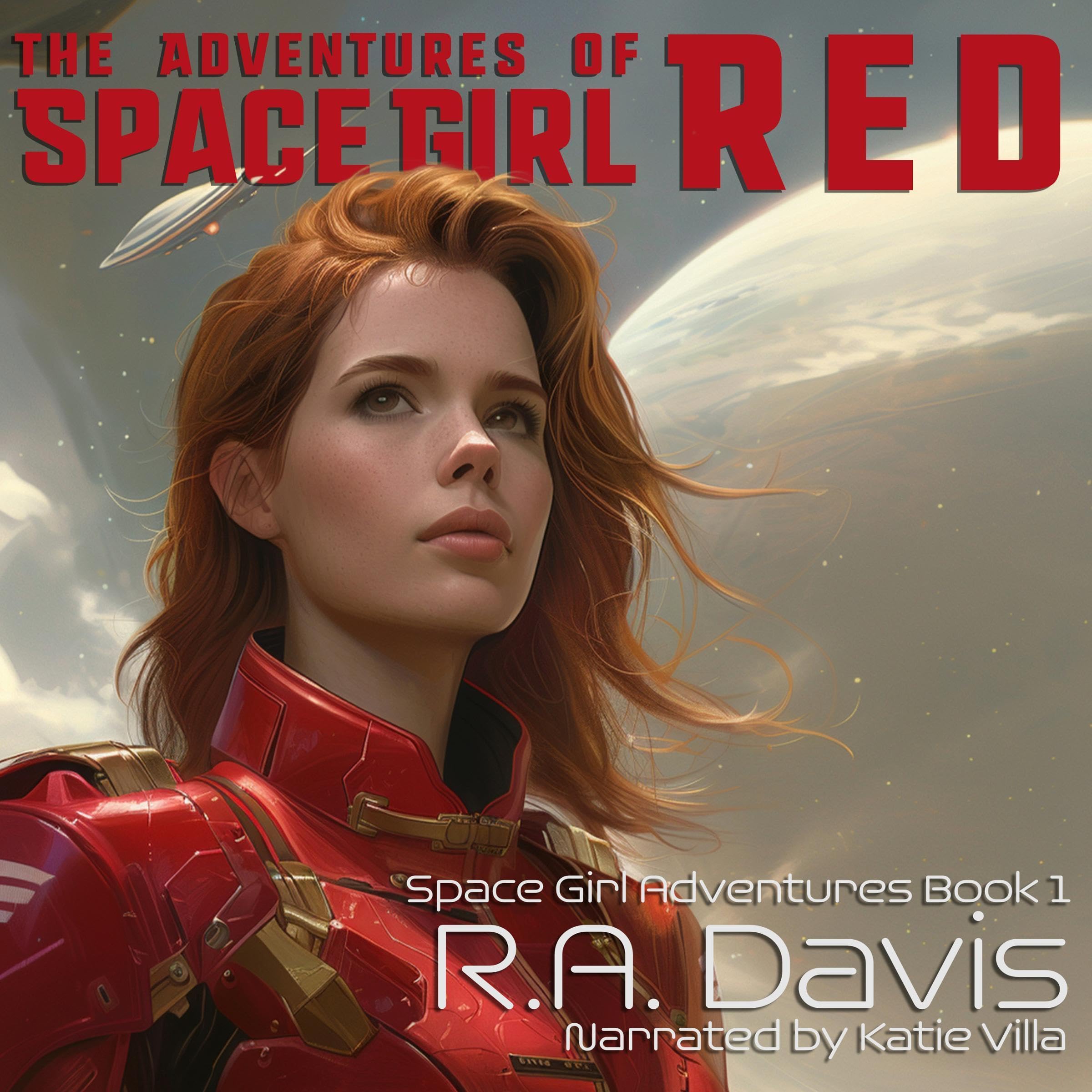 Cover art for The Adventures of Space Girl Red