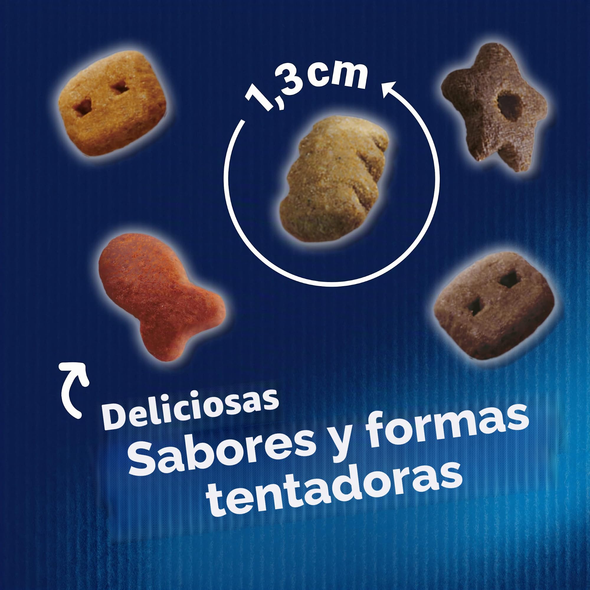 Felix Golosinas para Gatos Knabber Mix, Pack de 8 (8 Paquetes de 60 g)